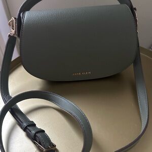 Anne Klein Olive Crossbody Bag